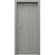 Porta DECOR Plné Dub Striebristý 